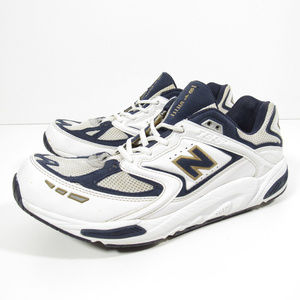 New Balance Mens 815 Shoes 13D White Blue EUC